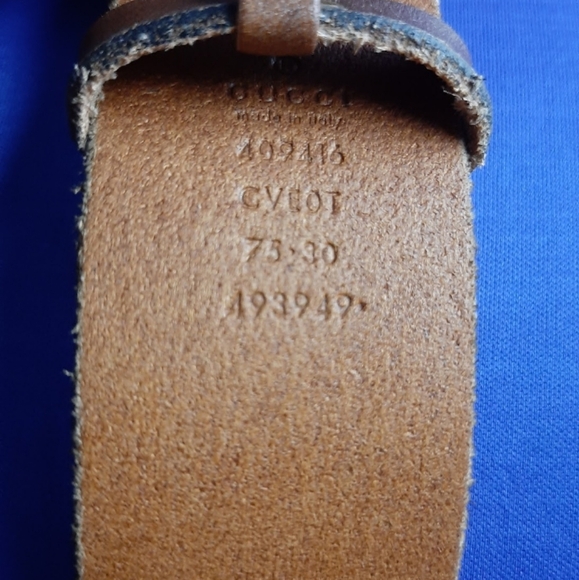 Handsome Gucci Belt size 28 - Picture 2 of 12